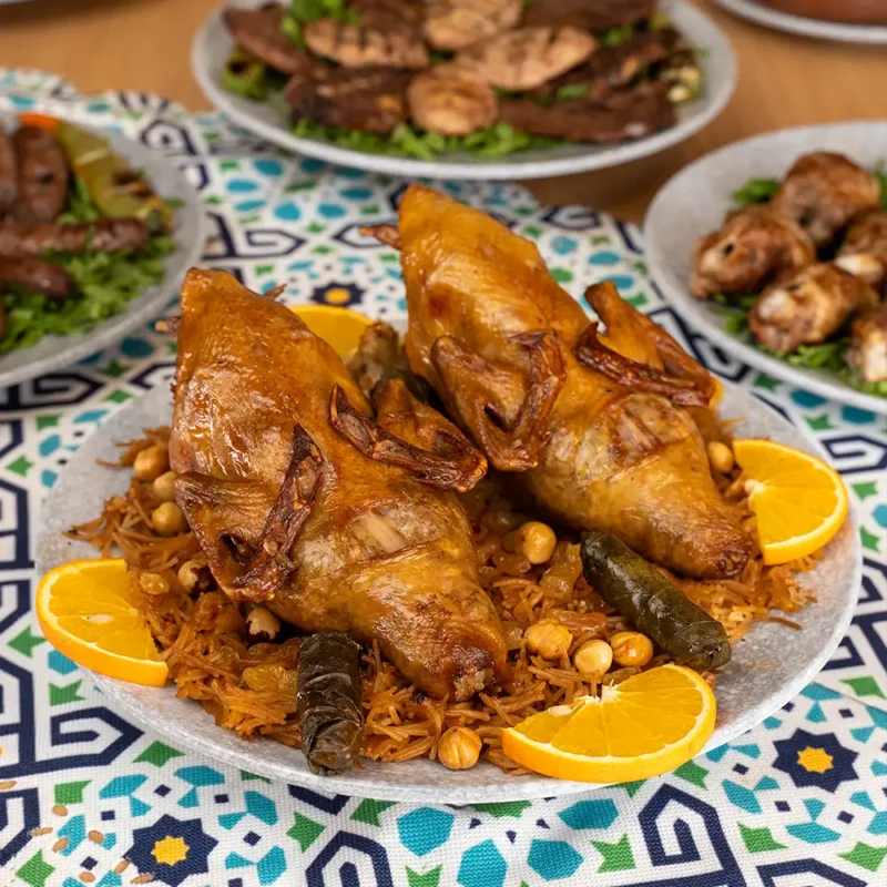 فرد حمام محشي (أرز - فريك)
