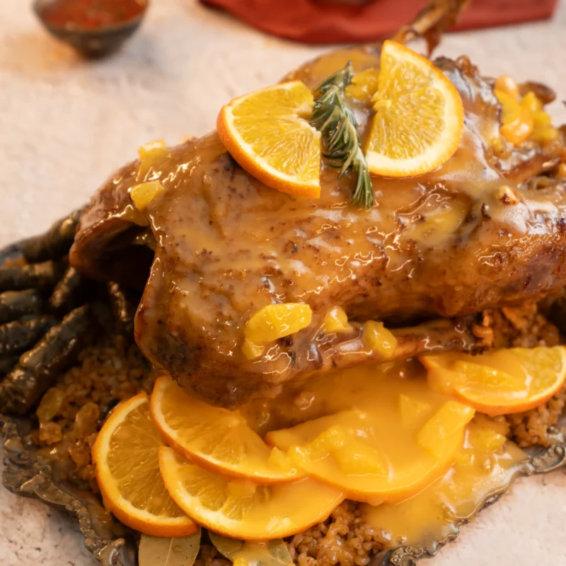 بطه بالبرتقال